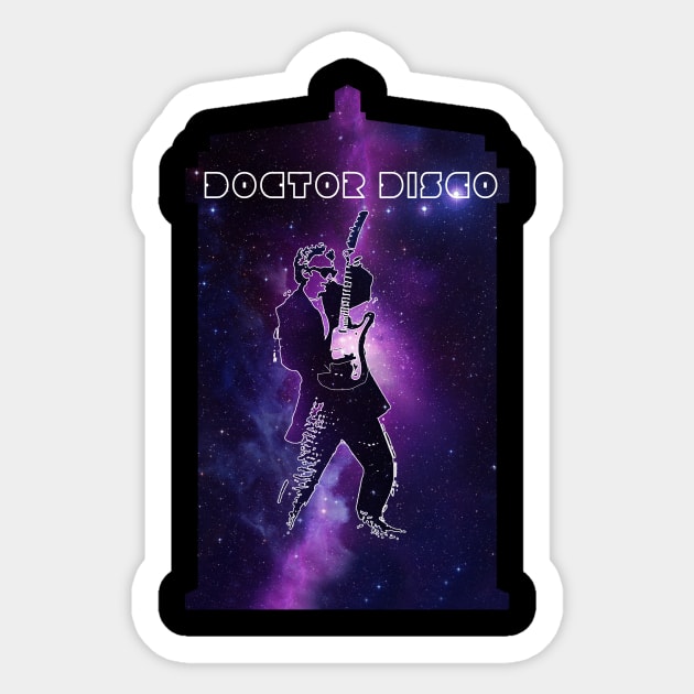 Doctor Disco Sticker by Zefkiel